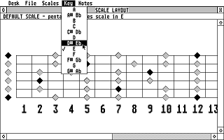 Guitar Reference (The) atari screenshot